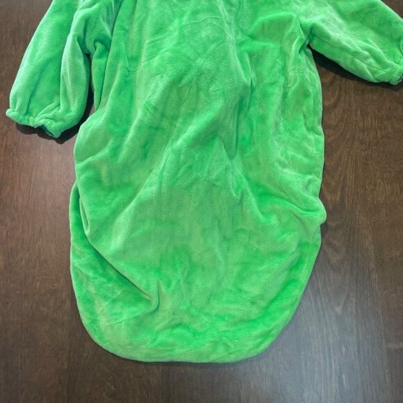 Walmart Infant Pea Pod Bunting Unisex Baby Size 0-6M Plush Halloween Costume - Picture 9 of 9